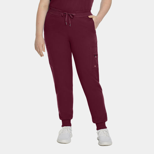 V-Tess Jogger Pants  | Wine