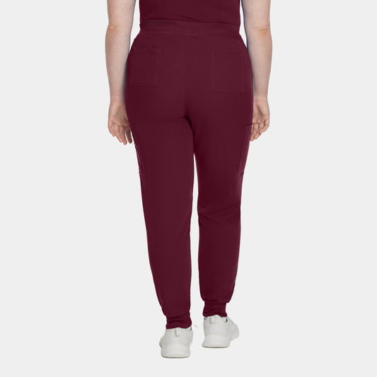 V-Tess Jogger Pants  | Wine