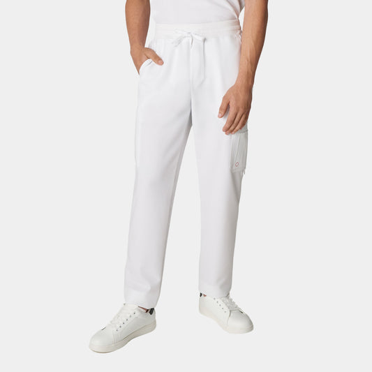 V-Tess Cargo Pants  | White