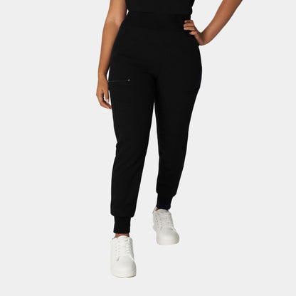 V-Tess Jogger Pants  | Black