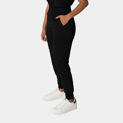 V-Tess Jogger Pants  | Black