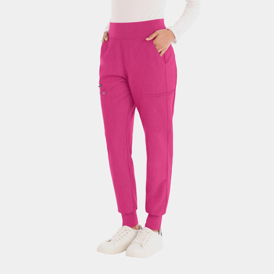V-Tess Jogger Pants  | Pink Flash