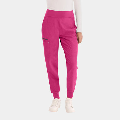 V-Tess Jogger Pants  | Pink Flash