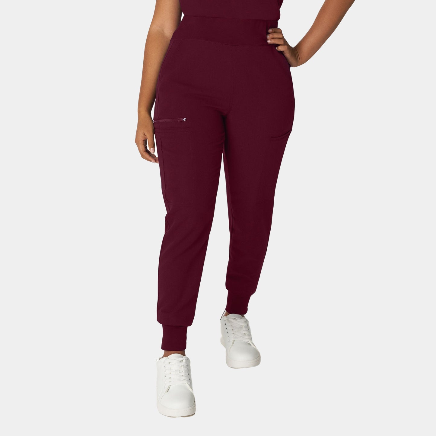 V-Tess Jogger Pants  | Wine