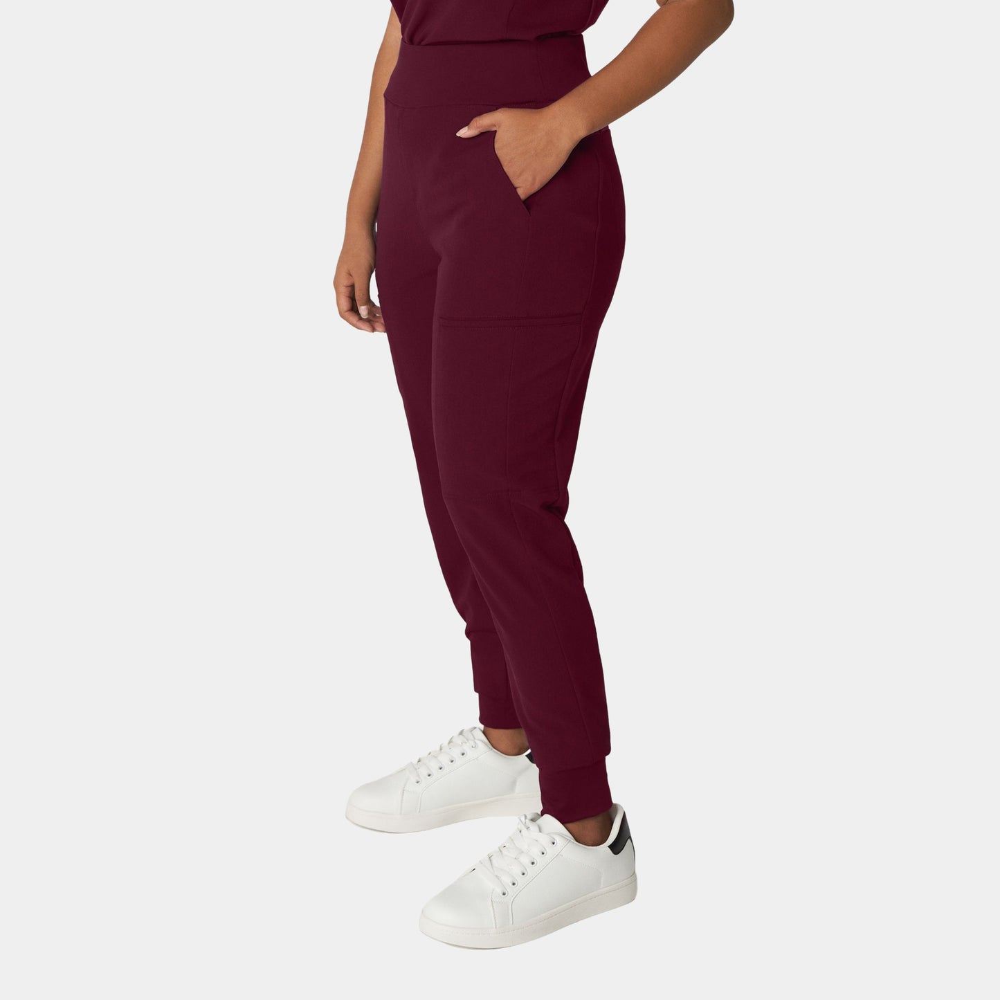 V-Tess Jogger Pants  | Wine
