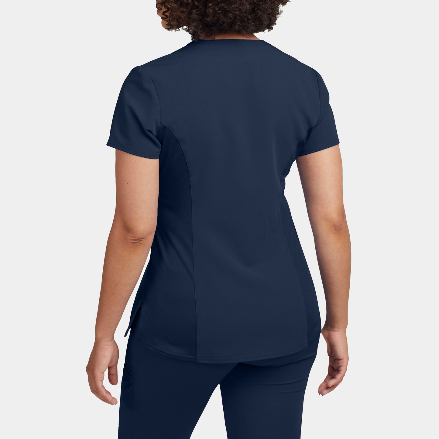 V-Tess 3-Pocket V-Neck Top  | Navy