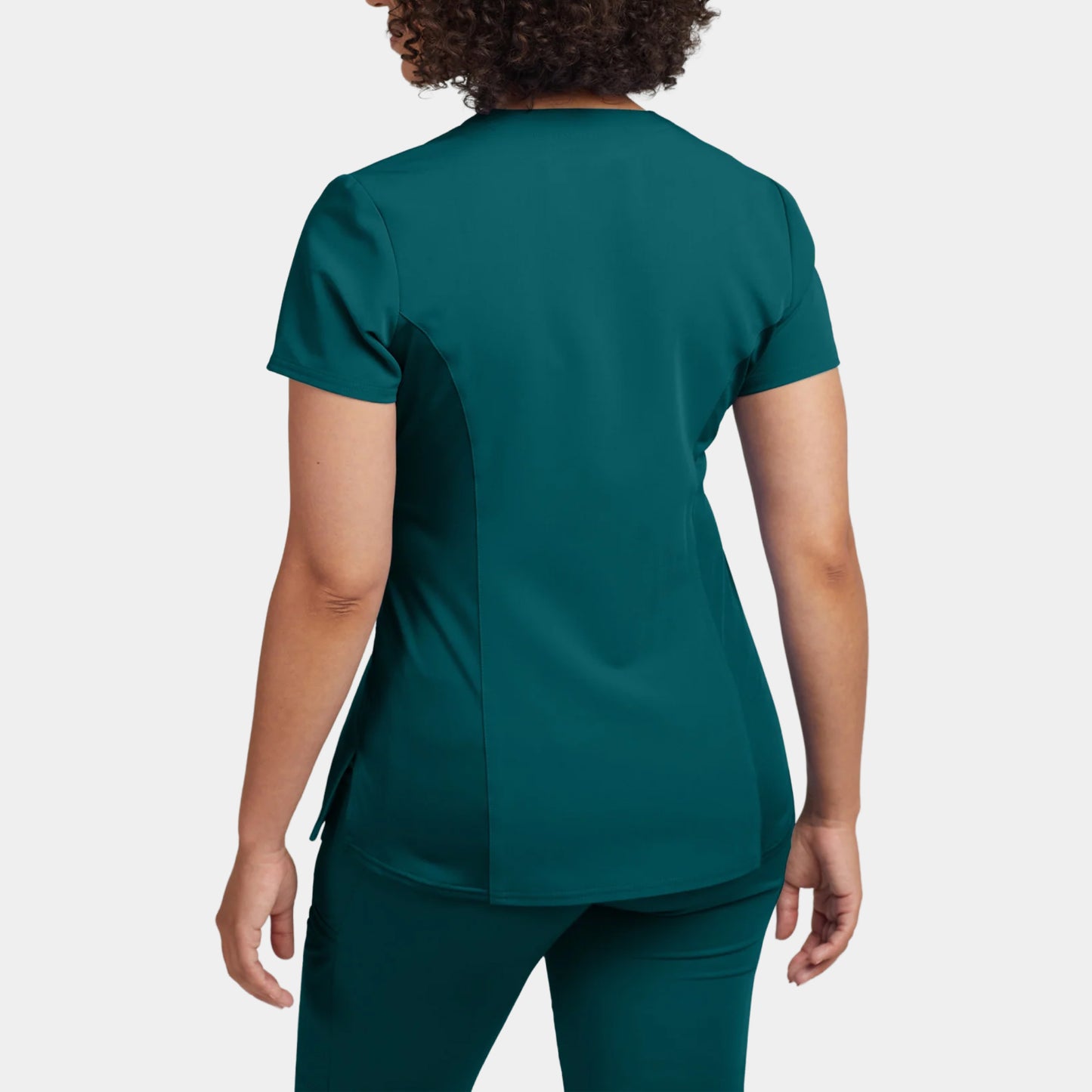 V-Tess 3-Pocket V-Neck Top  | Caribbean