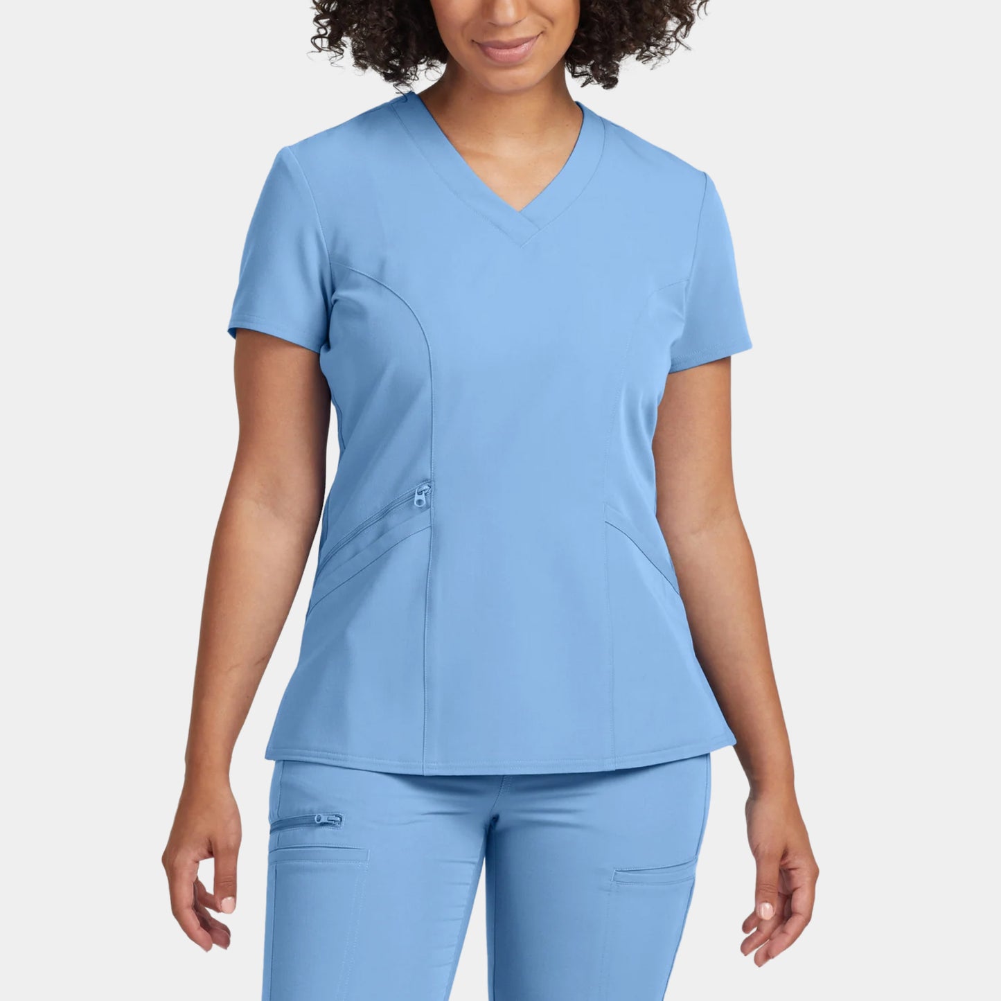 V-Tess 3-Pocket V-Neck Top  | Ceil