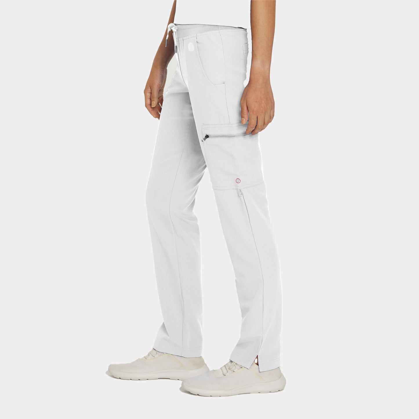 V-Tess Cargo Pants  | White