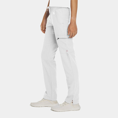 V-Tess Cargo Pants  | White