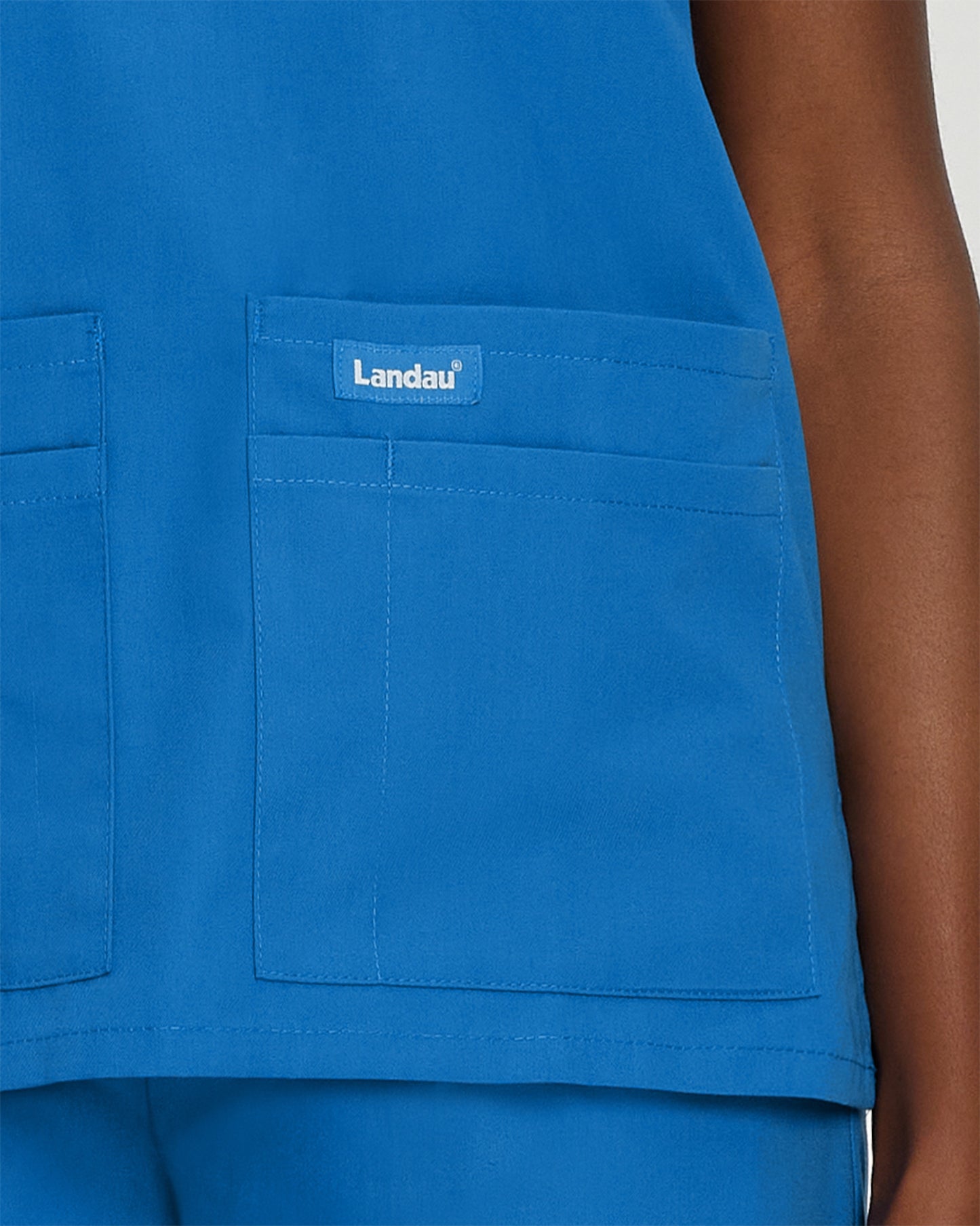 Essentials 4-Pocket V-Neck Top  | Ceil