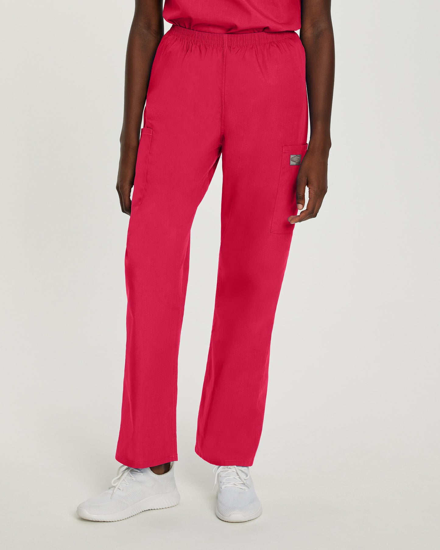 Scrub Zone Cargo Pants  | Red