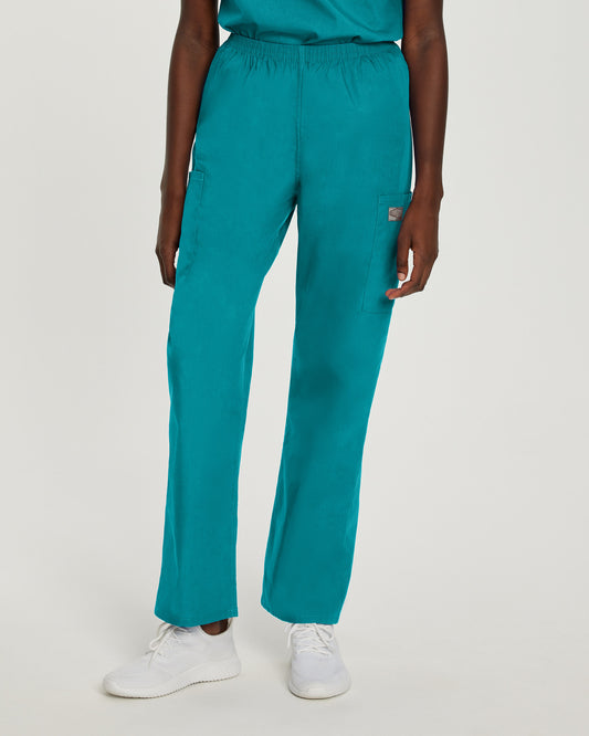 Scrub Zone Cargo Pants  | Teal