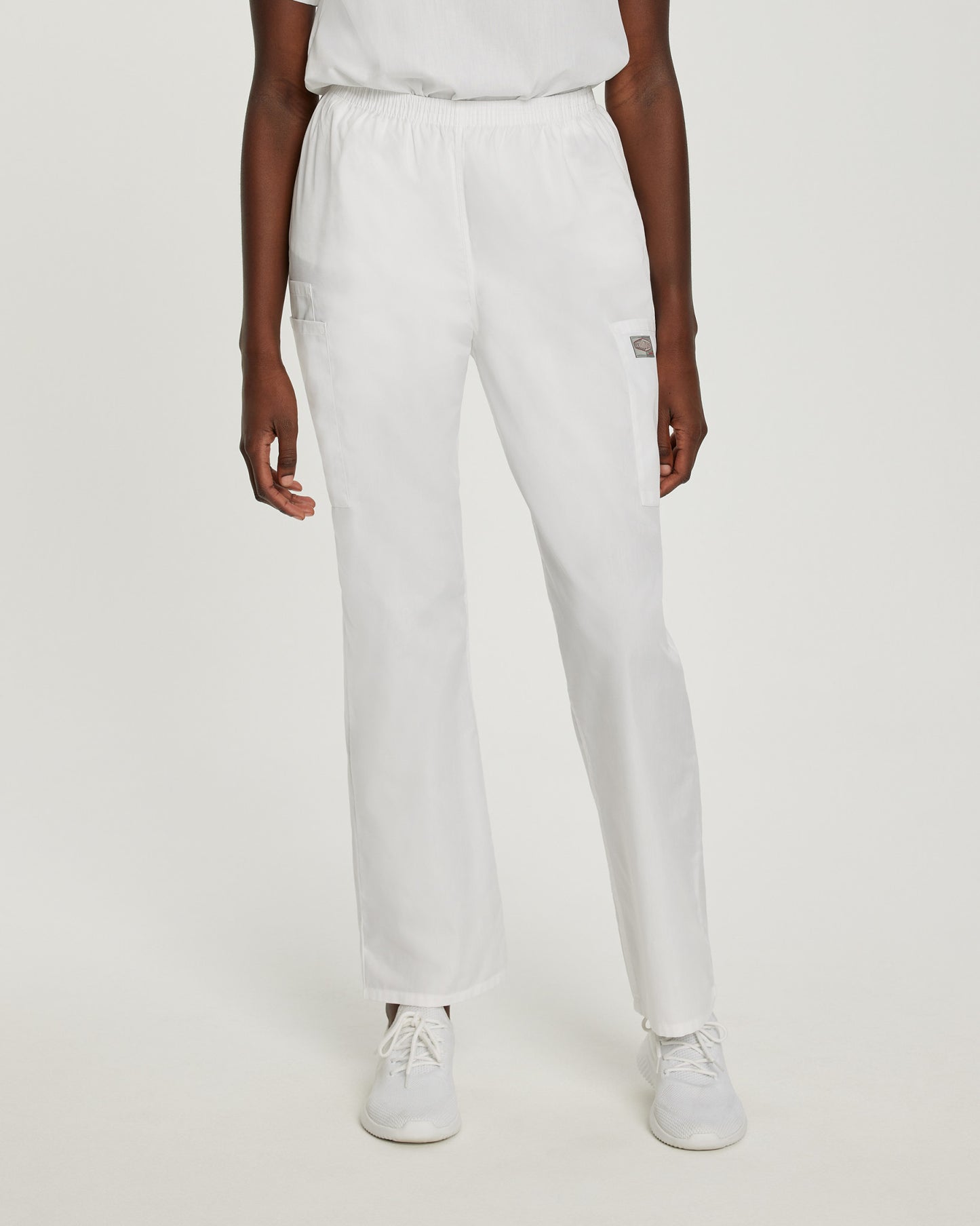 Scrub Zone Cargo Pants  | White