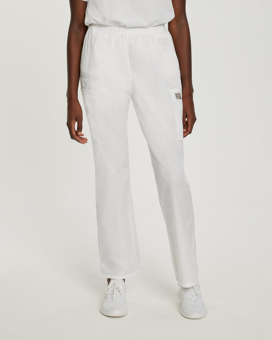Scrub Zone Cargo Pants  | White