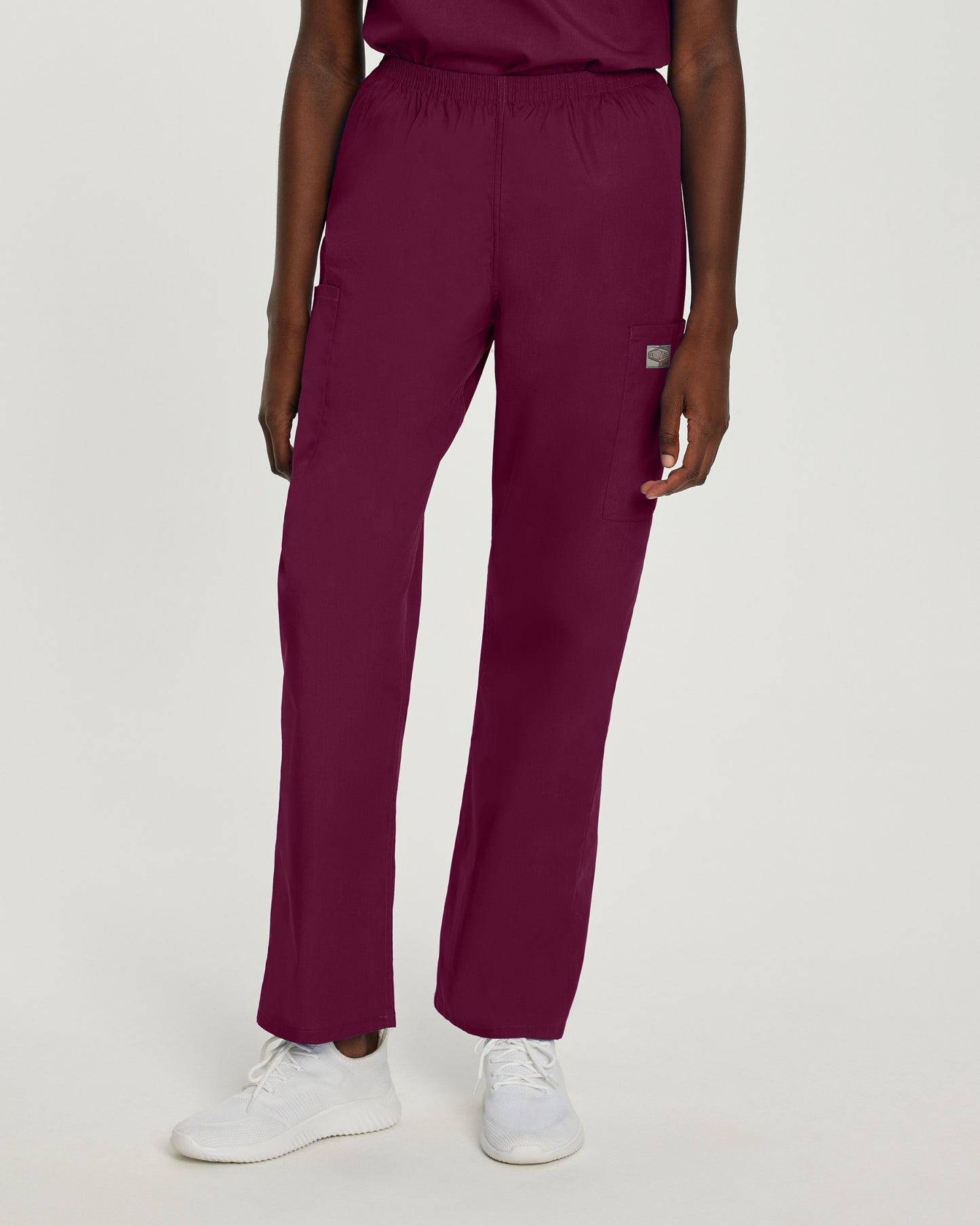 Scrub Zone Cargo Pants  | Wine