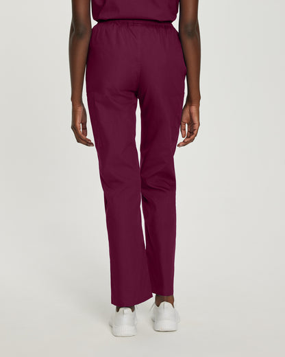 Scrub Zone Cargo Pants  | Wine