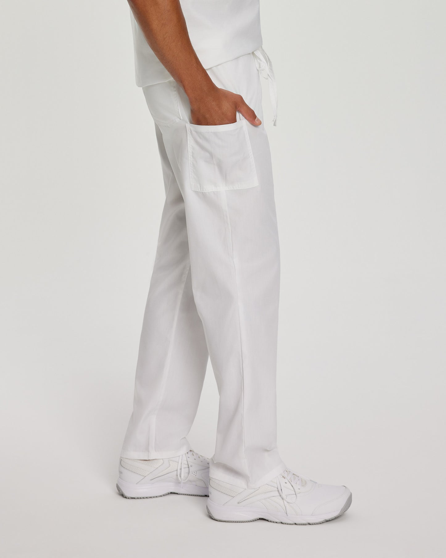 Scrub Zone Cargo Pants  | White