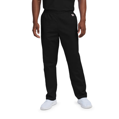 Scrub Zone No-Pocket Flex-Waist Pants  | Black