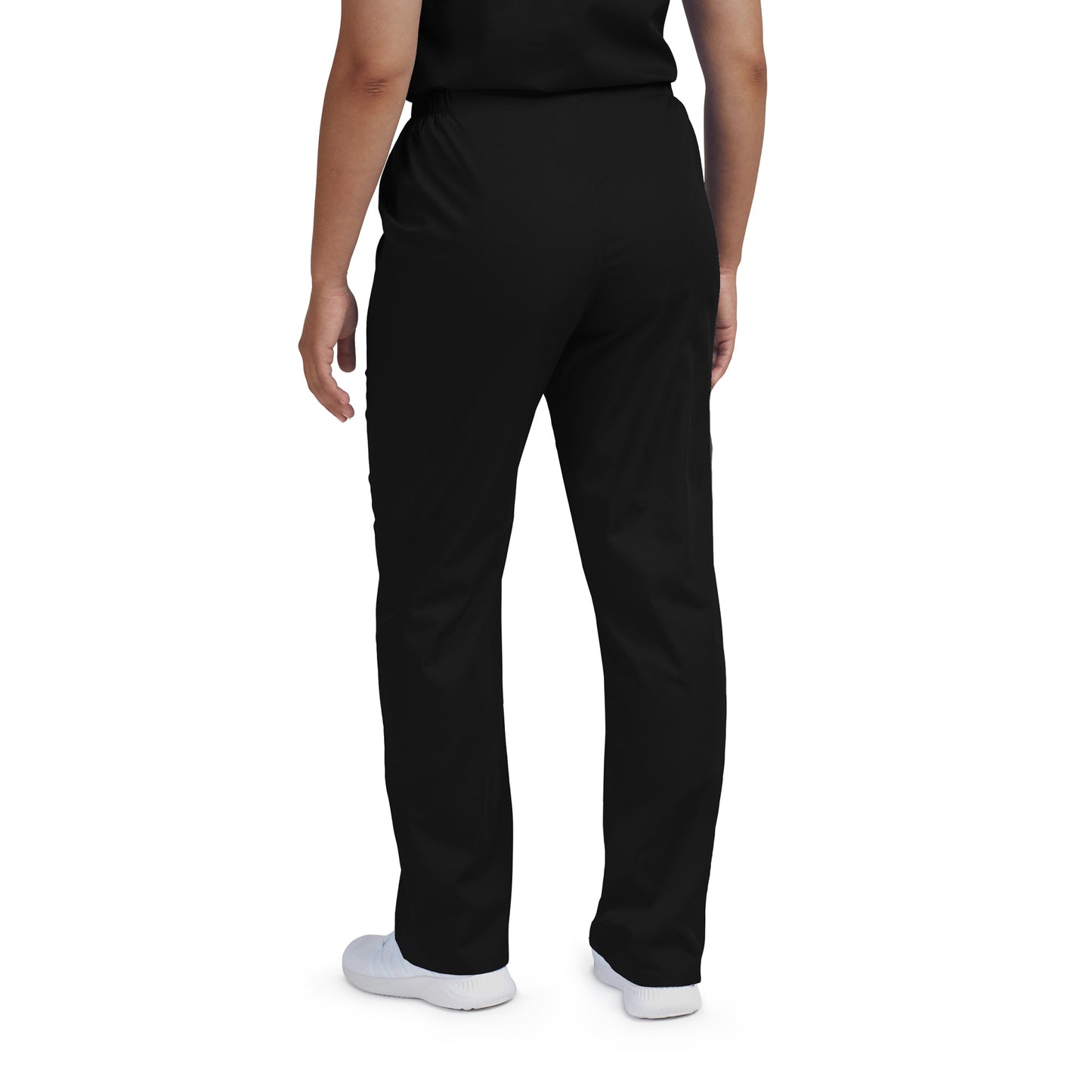 Scrub Zone No-Pocket Flex-Waist Pants  | Black