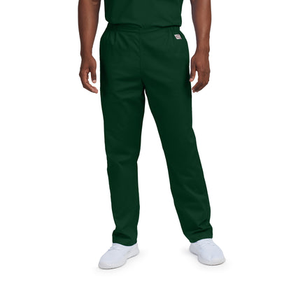 Scrub Zone No-Pocket Flex-Waist Pants  | Hunter
