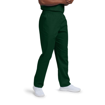 Scrub Zone No-Pocket Flex-Waist Pants  | Hunter