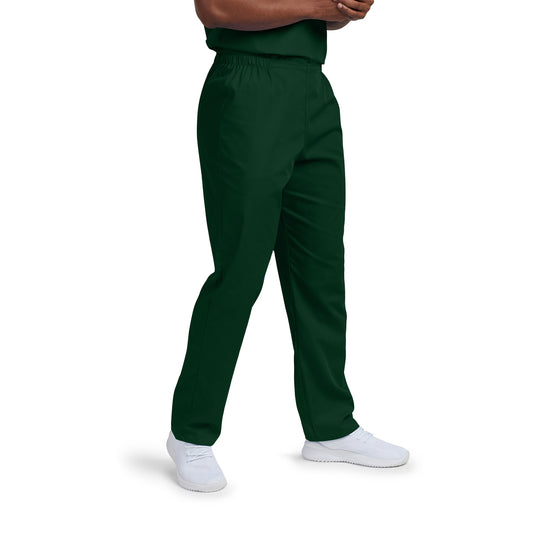 Scrub Zone No-Pocket Flex-Waist Pants  | Hunter
