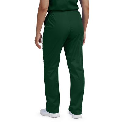Scrub Zone No-Pocket Flex-Waist Pants  | Hunter