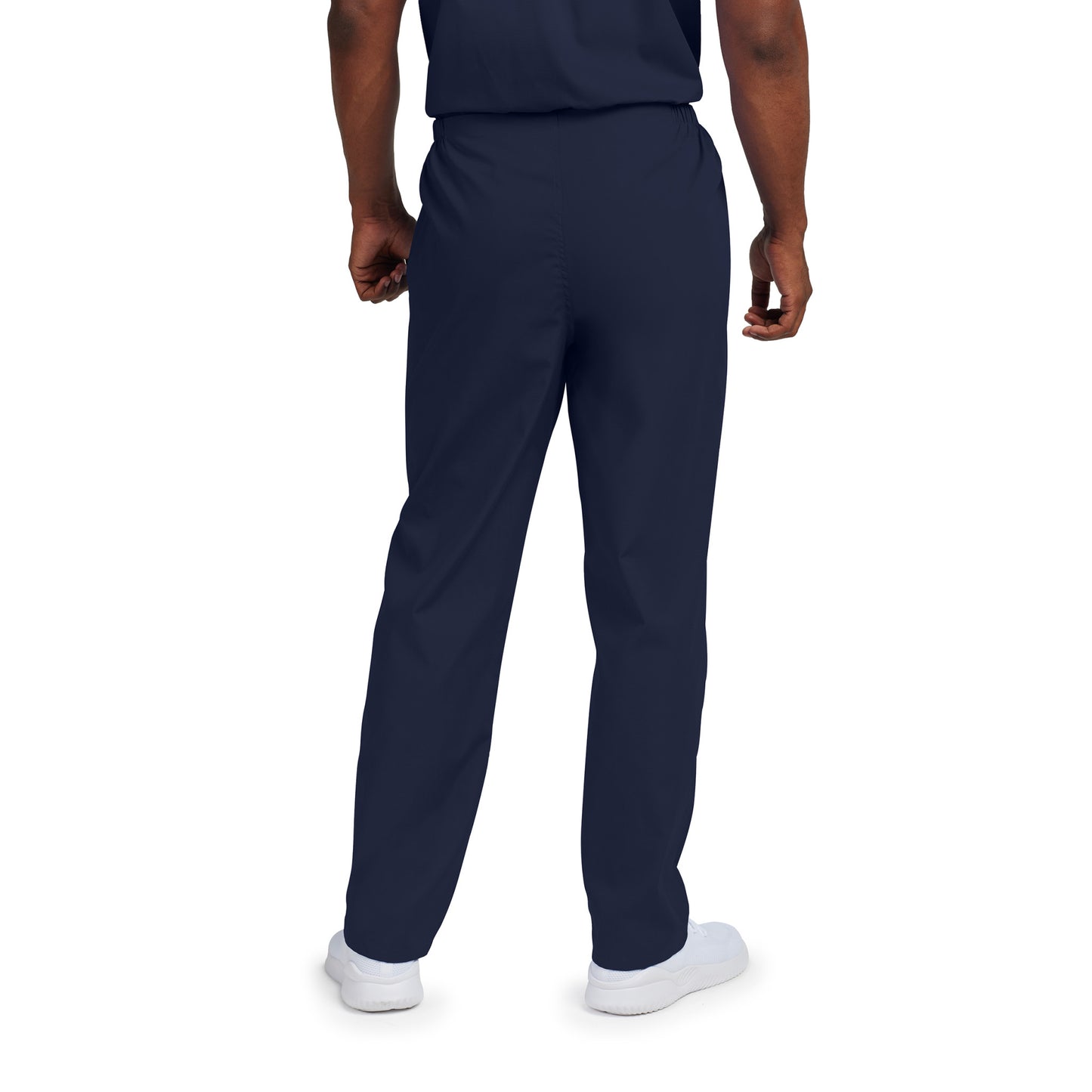 Scrub Zone No-Pocket Flex-Waist Pants  | Navy