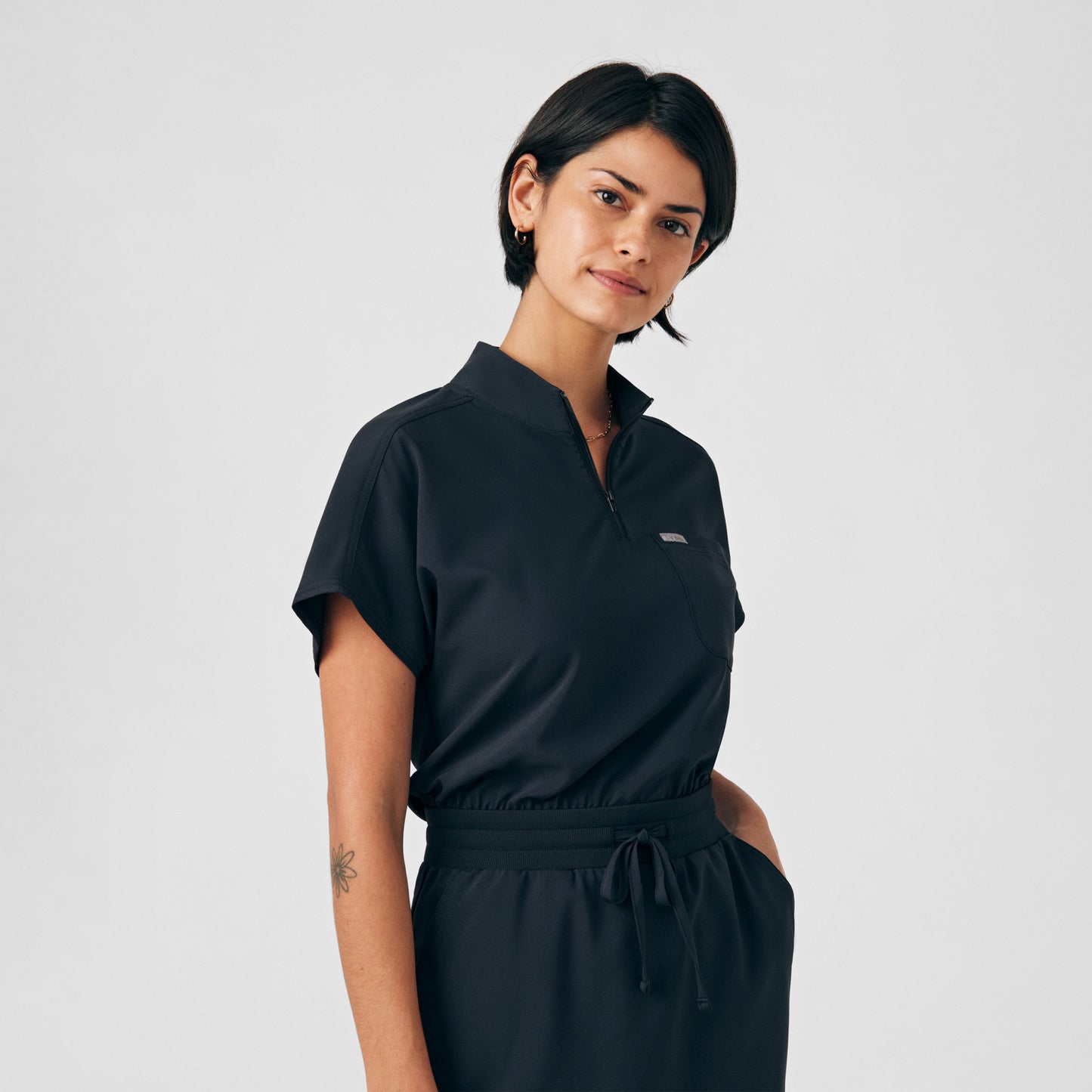 Forward 3-Pocket Dress  | Black