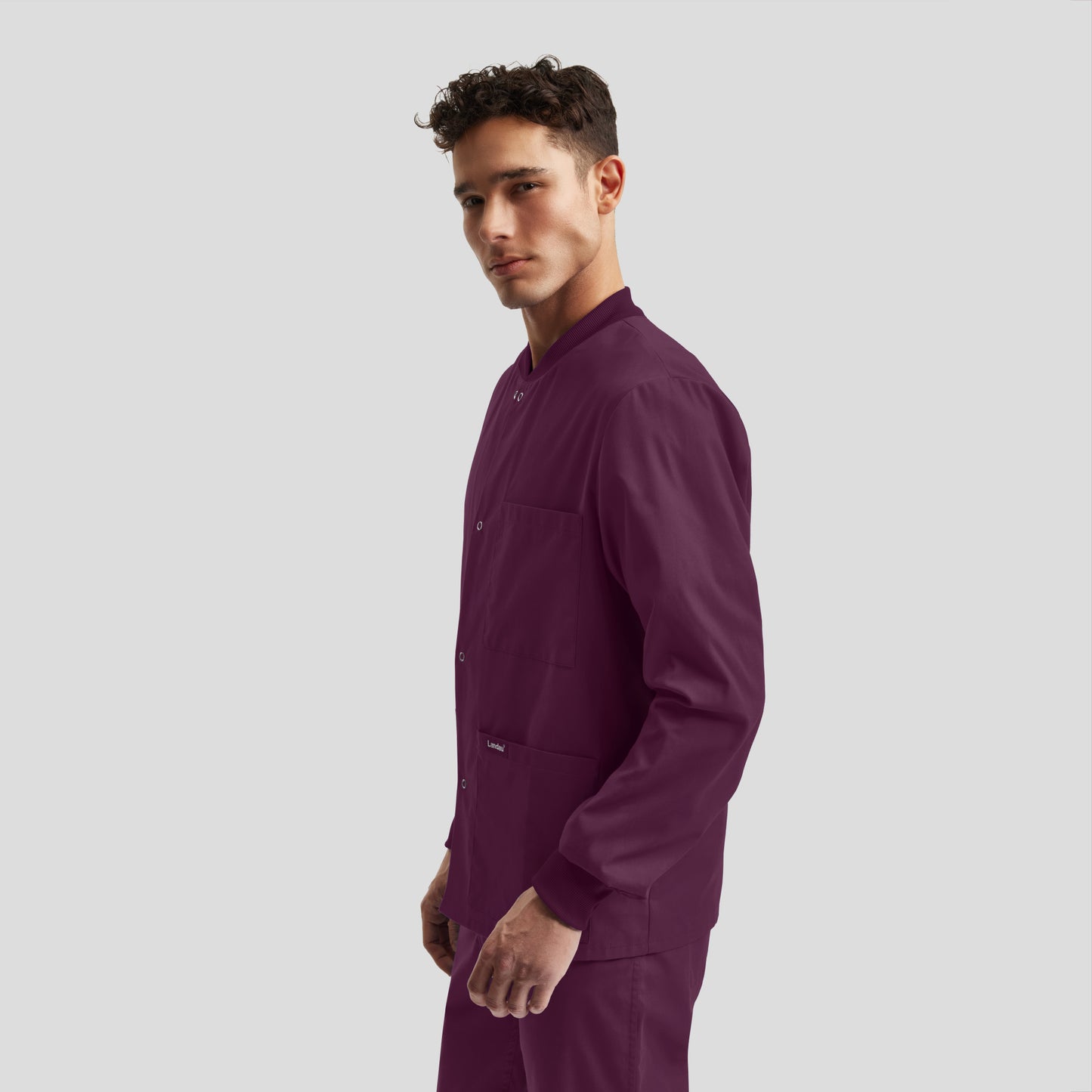 Essentials 5-Pocket Jacket  | Wine