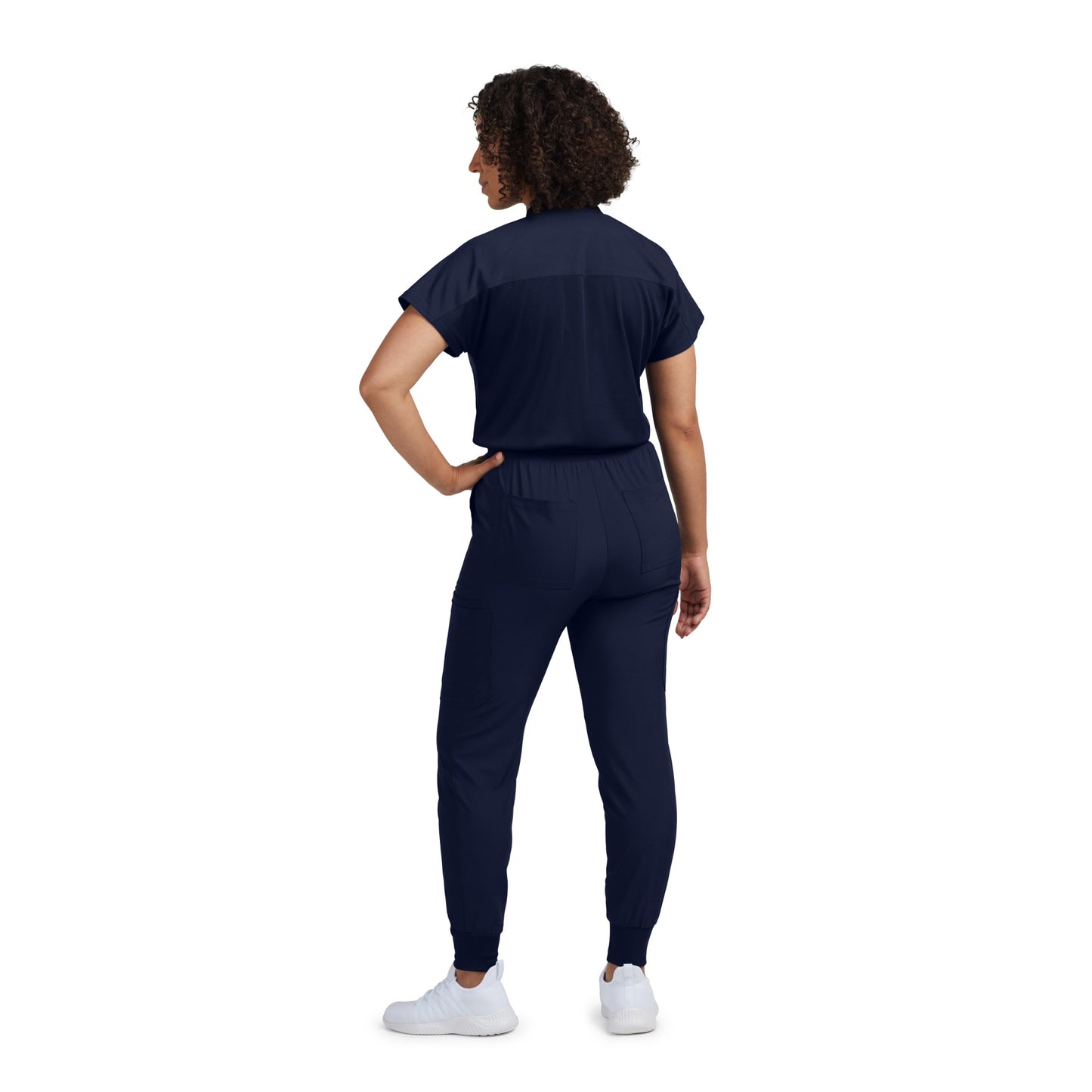 Forward 8-Pocket Cargo Jumpsuit  | Navy