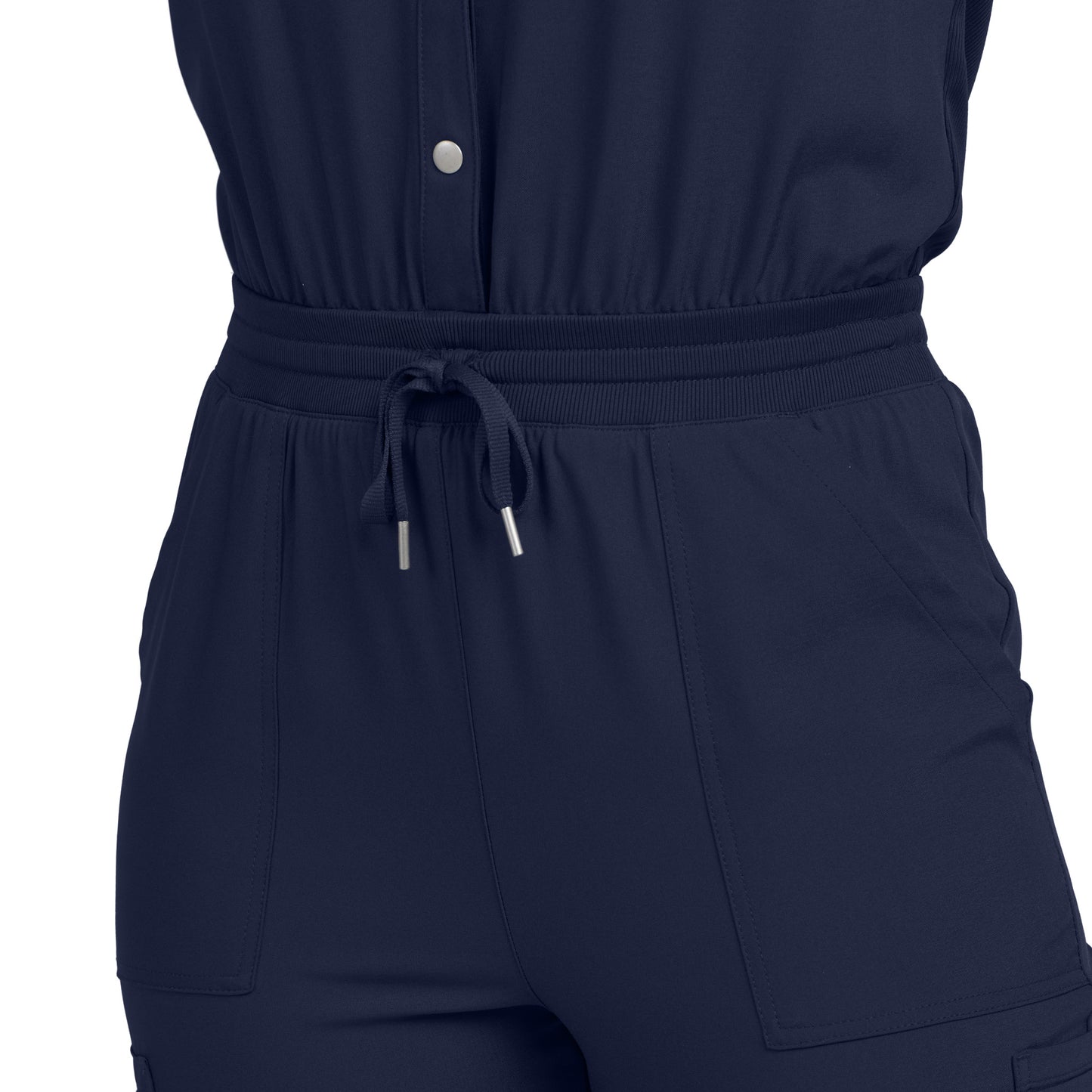 Forward 8-Pocket Cargo Jumpsuit  | Navy