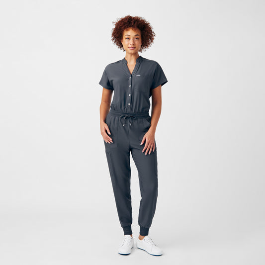 Forward 8-Pocket Cargo Jumpsuit  | Pewter
