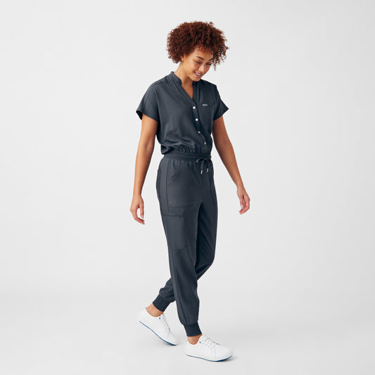 Forward 8-Pocket Cargo Jumpsuit  | Pewter