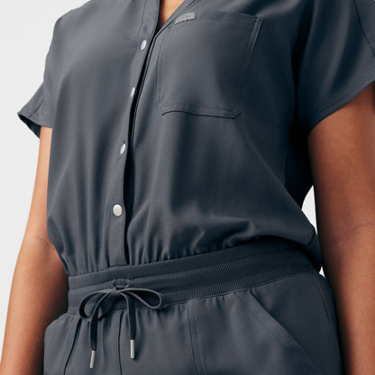 Forward 8-Pocket Cargo Jumpsuit  | Pewter