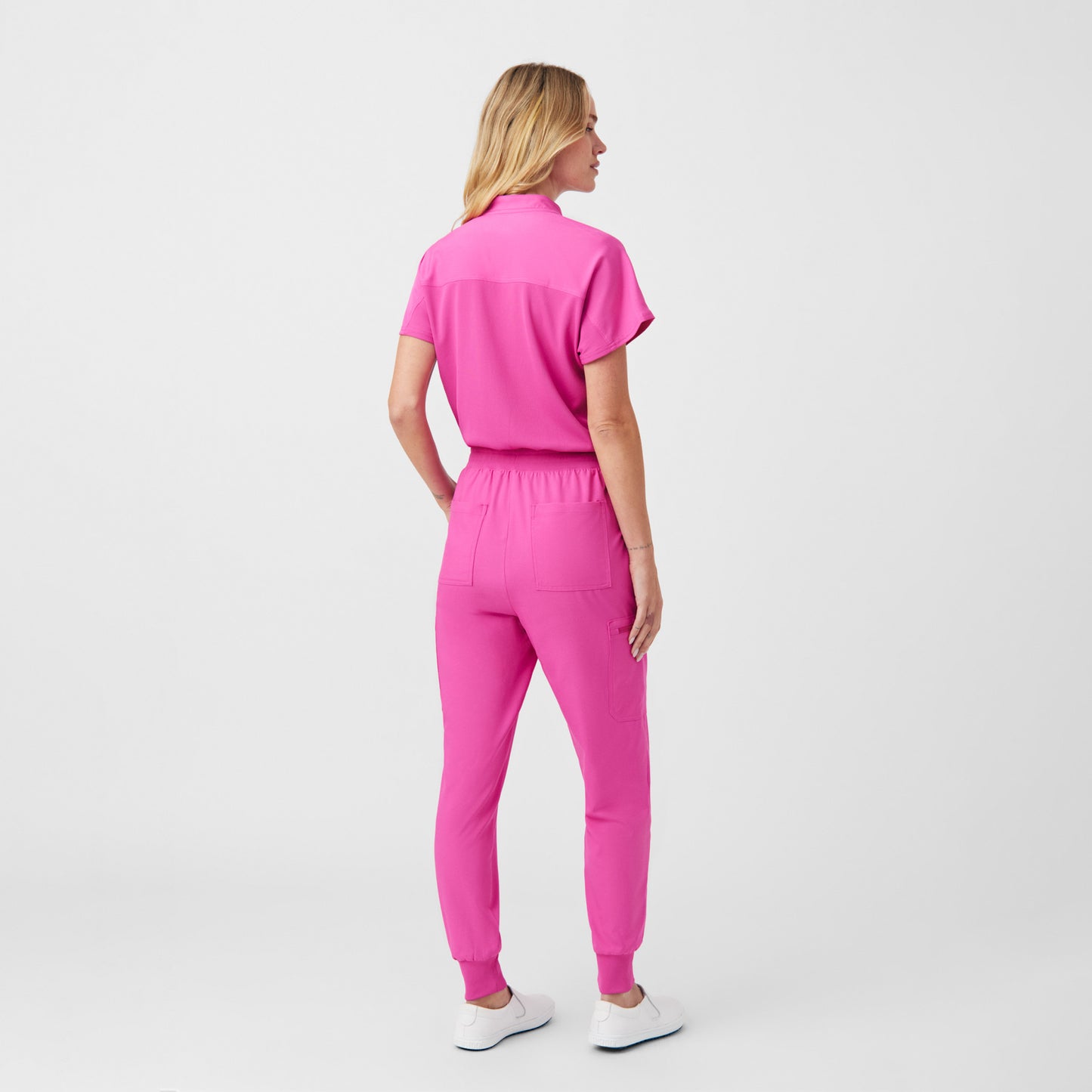 Forward 8-Pocket Cargo Jumpsuit  | Rose Violet