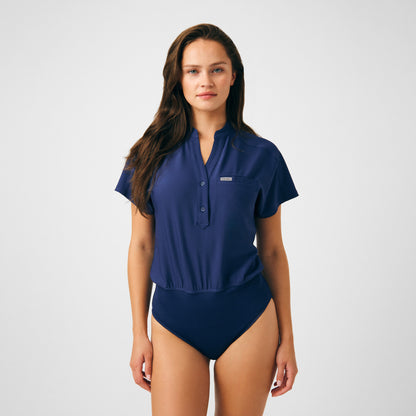 Forward 1-Pocket Bodysuit  | Navy