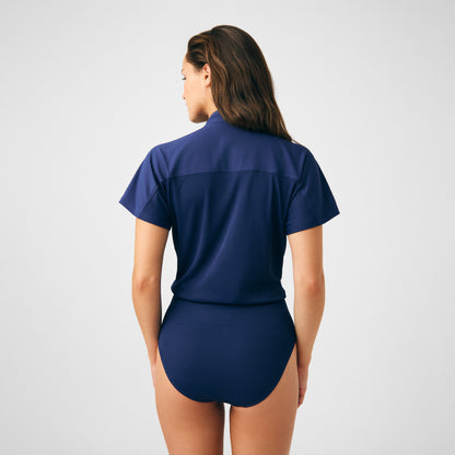 Forward 1-Pocket Bodysuit  | Navy