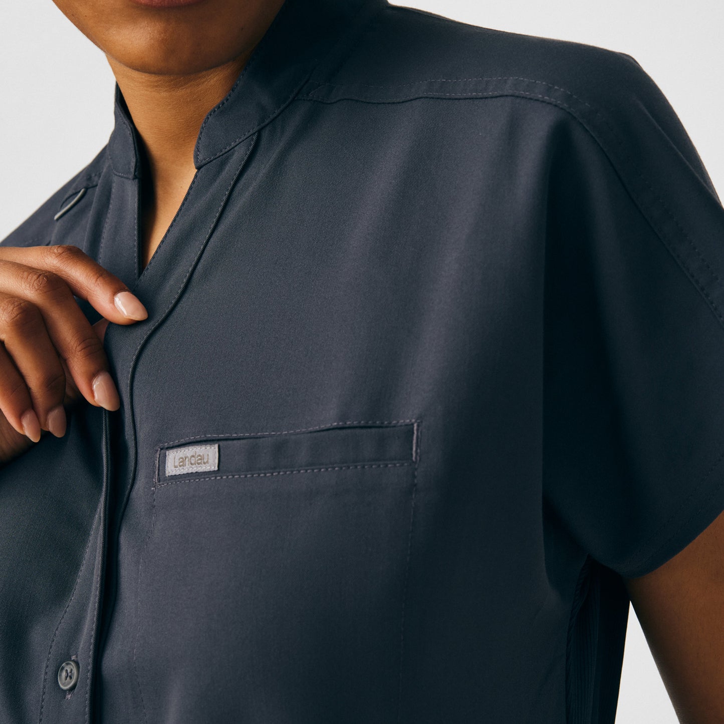 Forward 1-Pocket Bodysuit  | Pewter