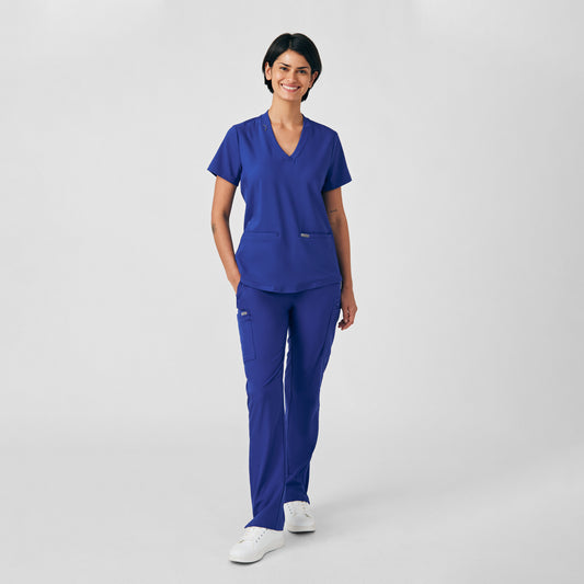 Forward 3-Pocket V-Neck Top  | Galaxy