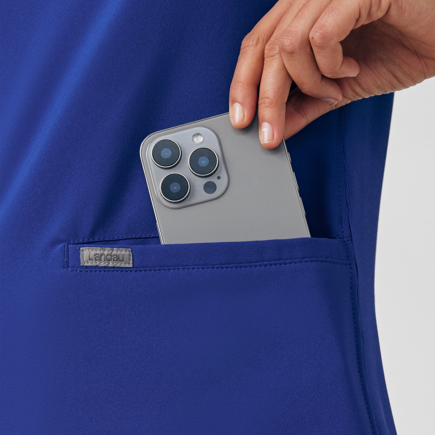 Forward 3-Pocket V-Neck Top  | Galaxy