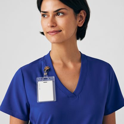 Forward 3-Pocket V-Neck Top  | Galaxy