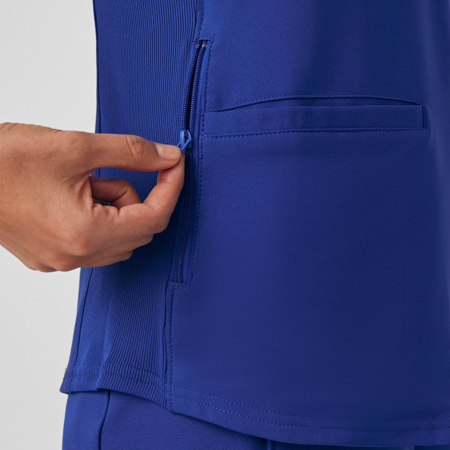 Forward 3-Pocket V-Neck Top  | Galaxy