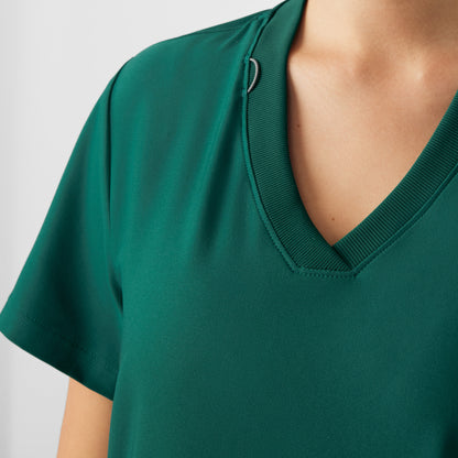 Forward 3-Pocket V-Neck Top  | Hunter