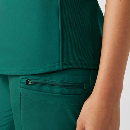 Forward 3-Pocket V-Neck Top  | Hunter