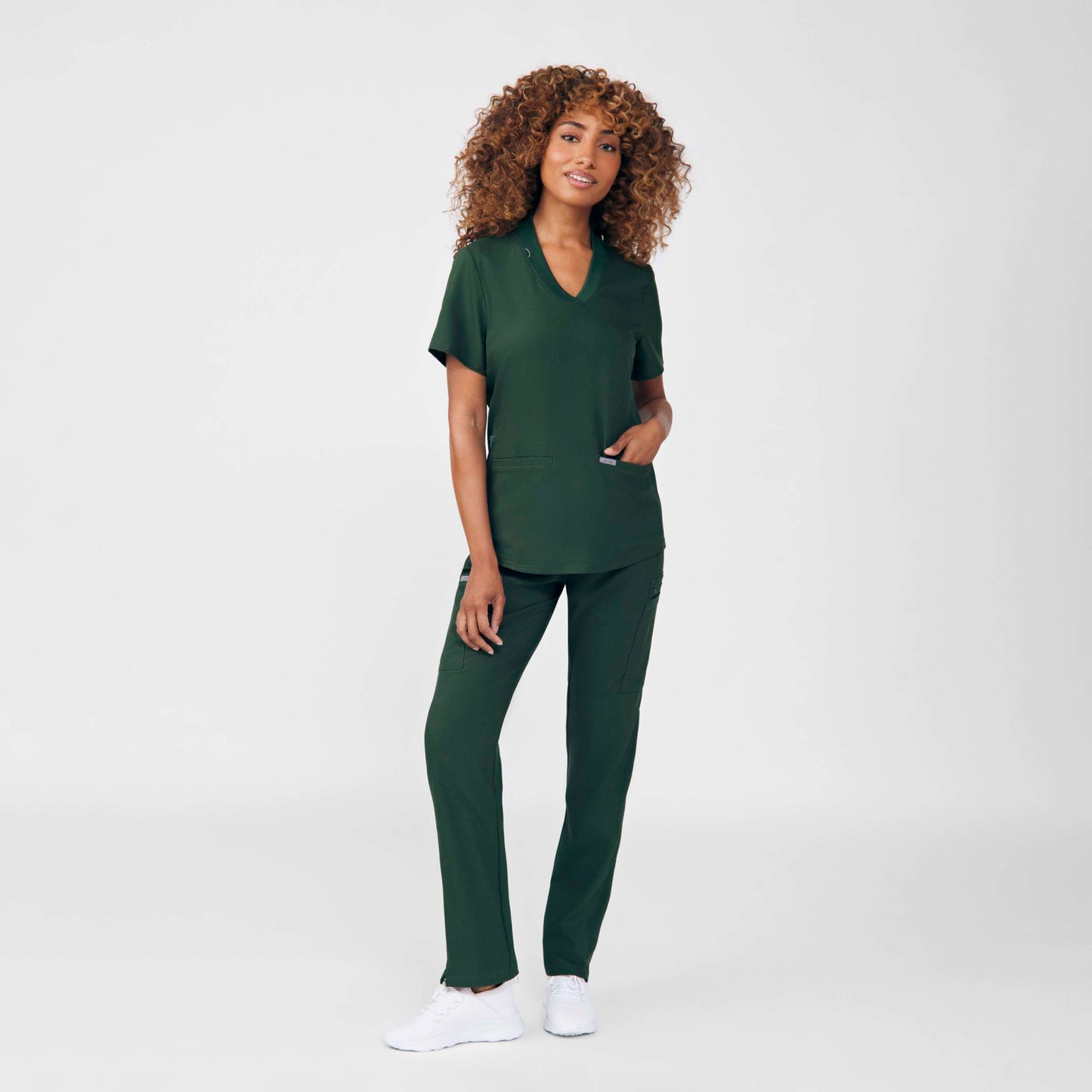 Forward 3-Pocket V-Neck Top  | Mountain View