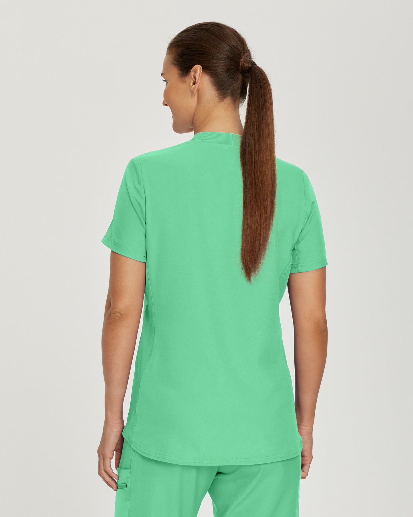 Forward 3-Pocket V-Neck Top  | Nu Green