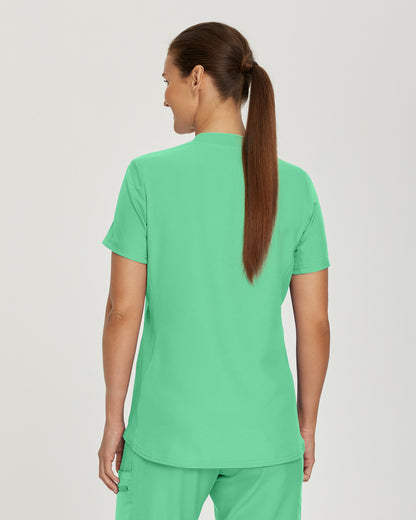 Forward 3-Pocket V-Neck Top  | Nu Green