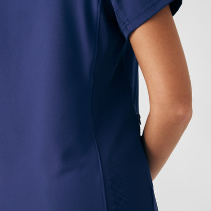 Forward 3-Pocket V-Neck Top  | Navy